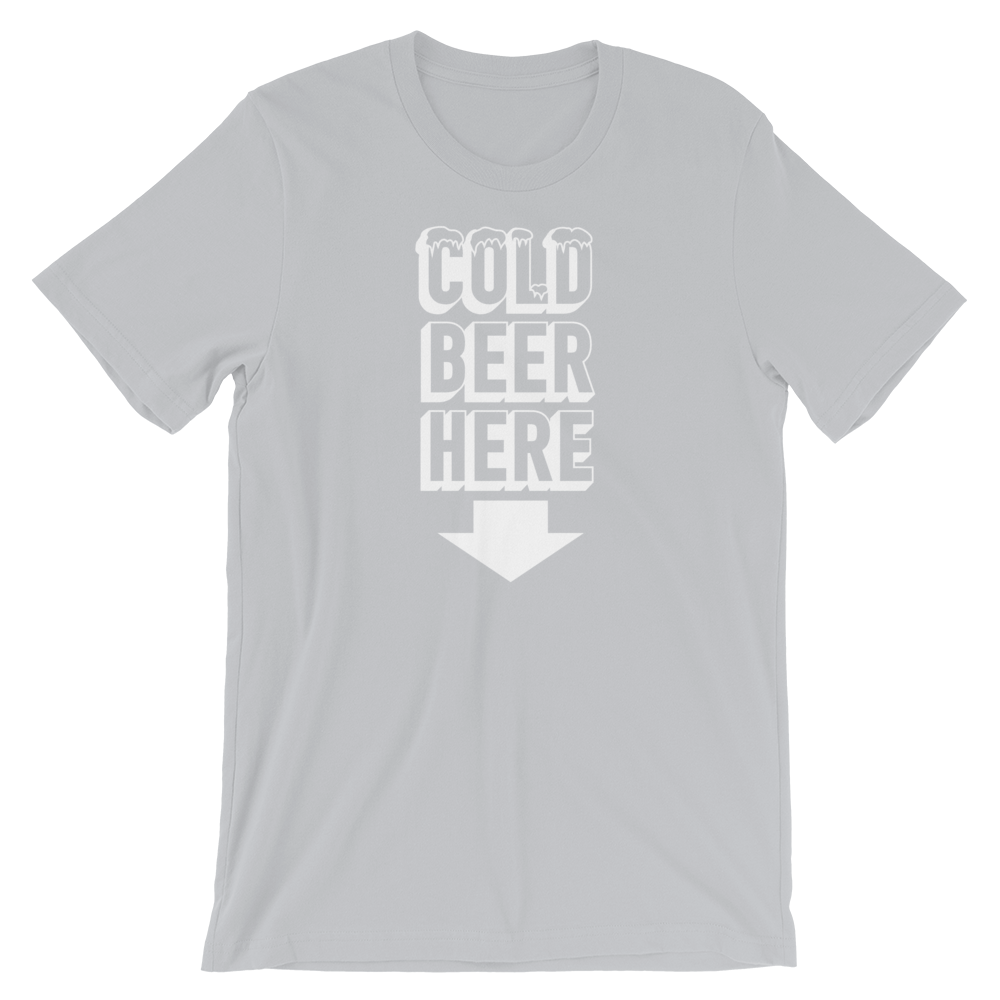 COLD BEER HERE T-Shirt in Colorado Baseball Colors