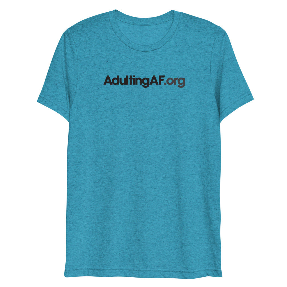 AdultingAF.org Heathered Tri-Blend T-Shirt