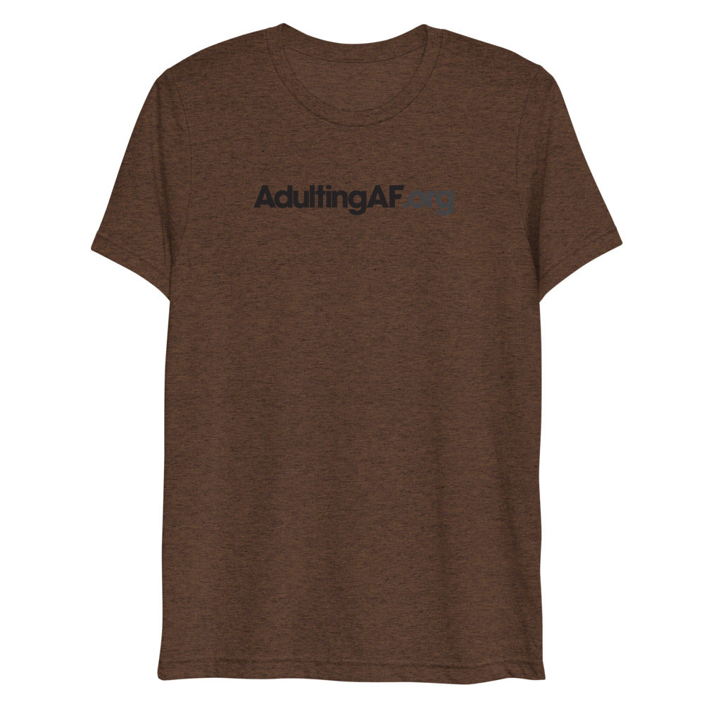 AdultingAF.org Heathered Tri-Blend T-Shirt