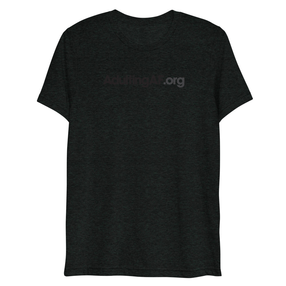 AdultingAF.org Heathered Tri-Blend T-Shirt