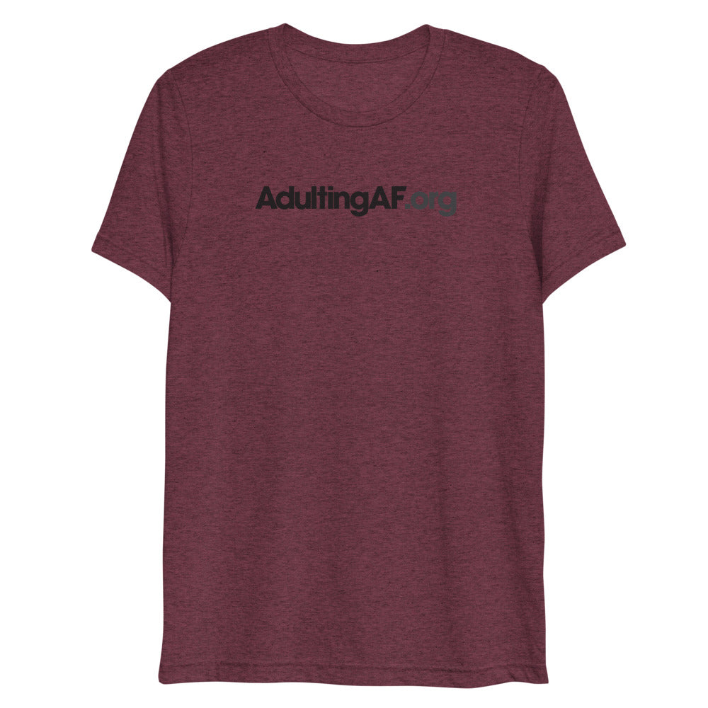 AdultingAF.org Heathered Tri-Blend T-Shirt