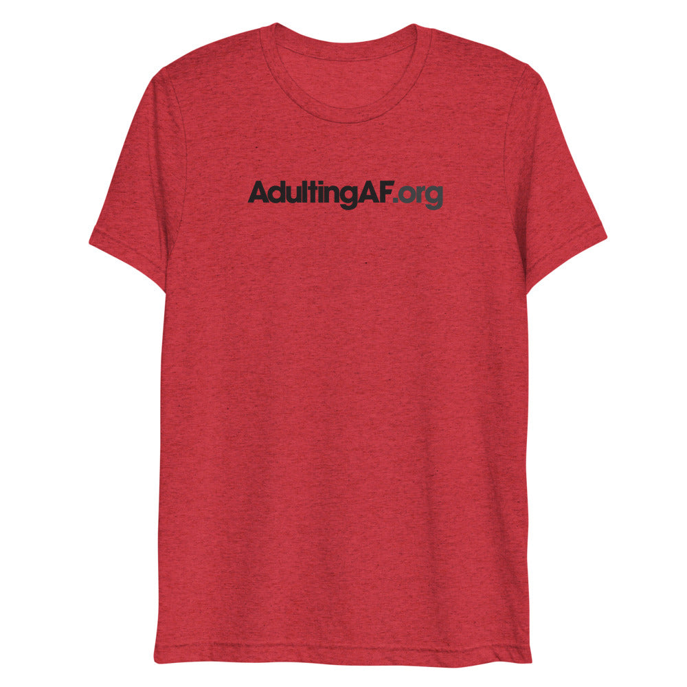 AdultingAF.org Heathered Tri-Blend T-Shirt