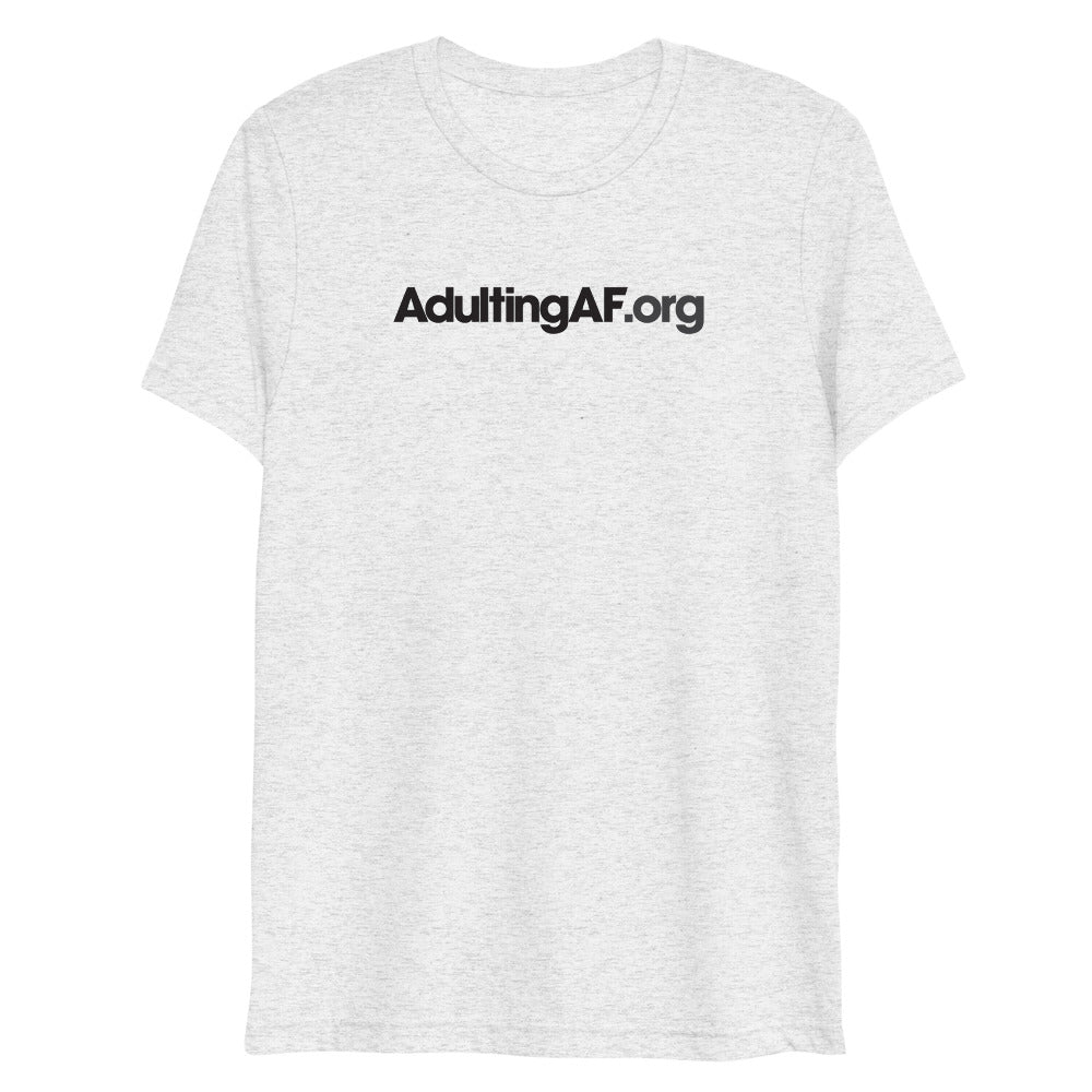 AdultingAF.org Heathered Tri-Blend T-Shirt