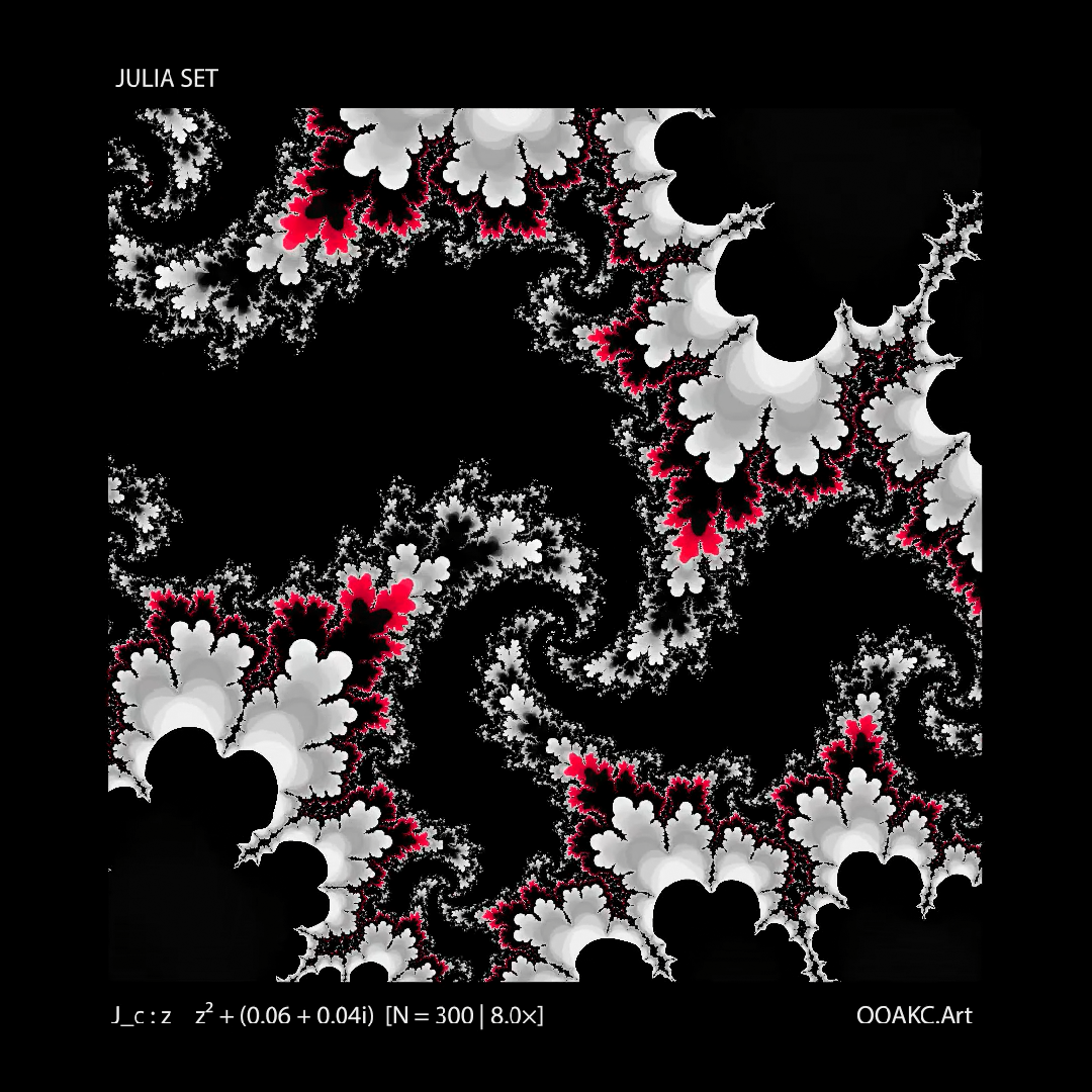 JULIA SET (Fractal WR) | Deluxe Graphic Tee | OoaKC