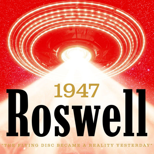 Roswell 1947 (Black) | Deluxe Graphic Tee | OoaKC