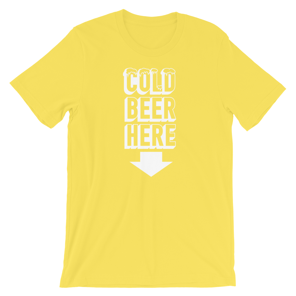 COLD BEER HERE Classic T-Shirt